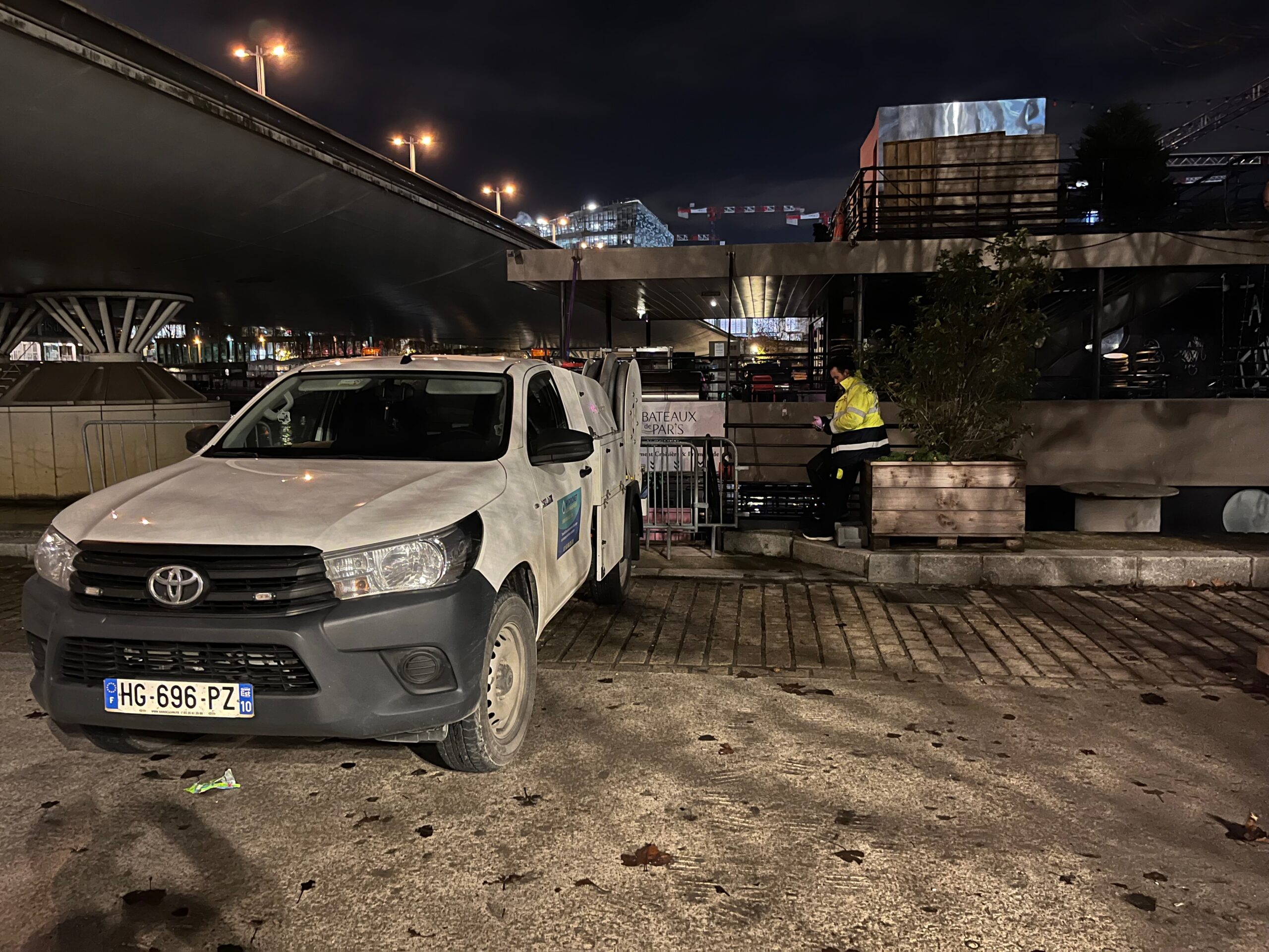 Intervention Hydronet nuit - Paris